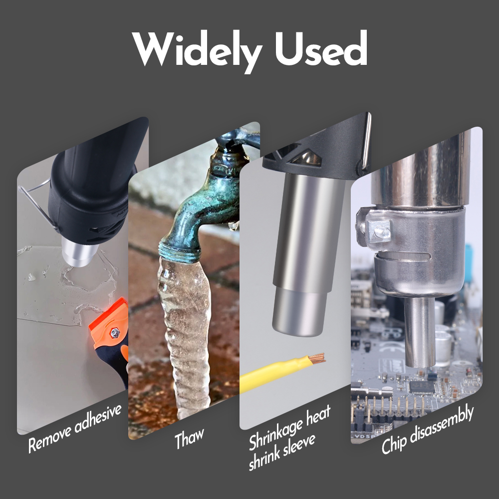 YIHUA ホットエアガン温度調整可能 8858-IV 70 - Heat Gun Embossing のレビューと価格