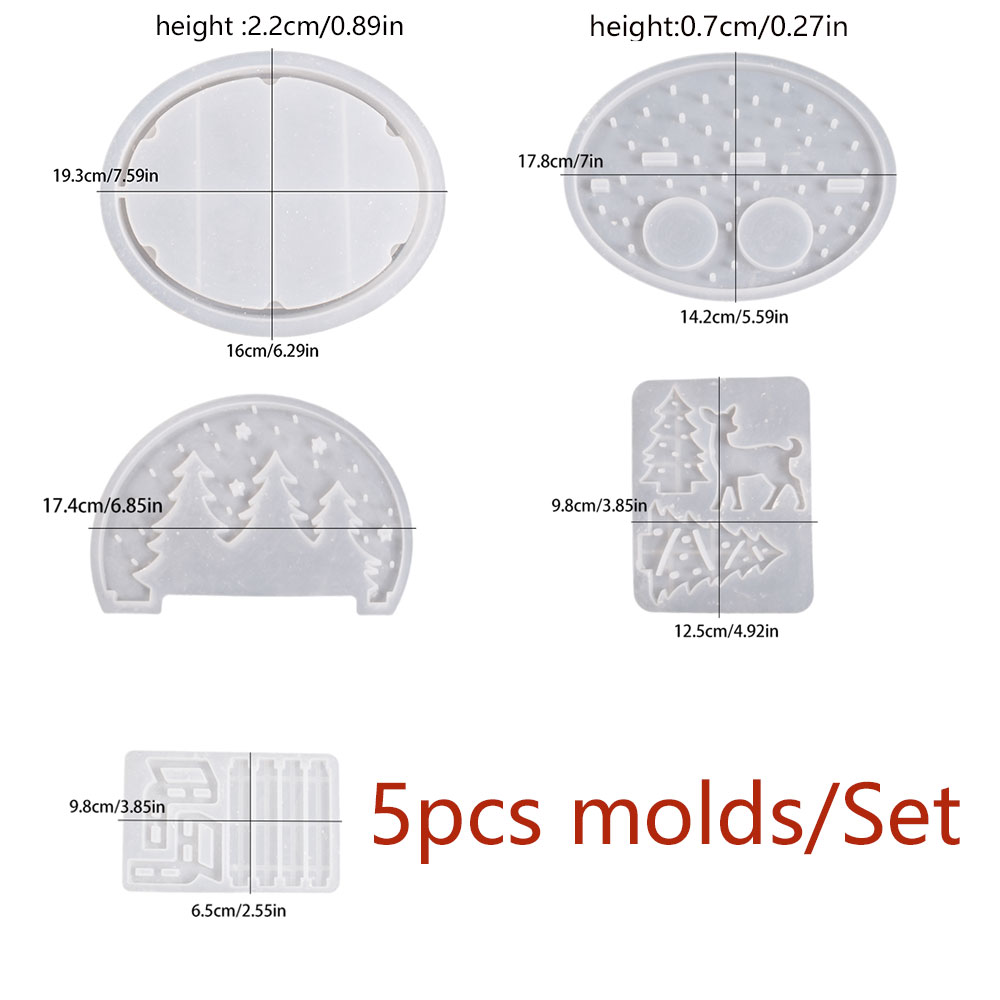 クリスマスエルクティーライトキャンドルホルダーシリコンモール - Candle Making Set のレビューと価格