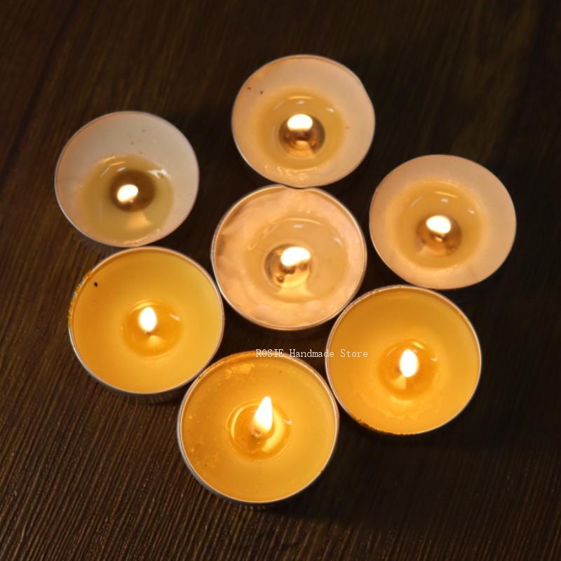 空のティーワックス丸型アルミボックス100ウィックステッカー - Candle Making Vessels のレビューと価格