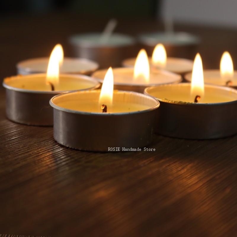 空のティーワックス丸型アルミボックス100ウィックステッカー - Candle Making Vessels のレビューと価格