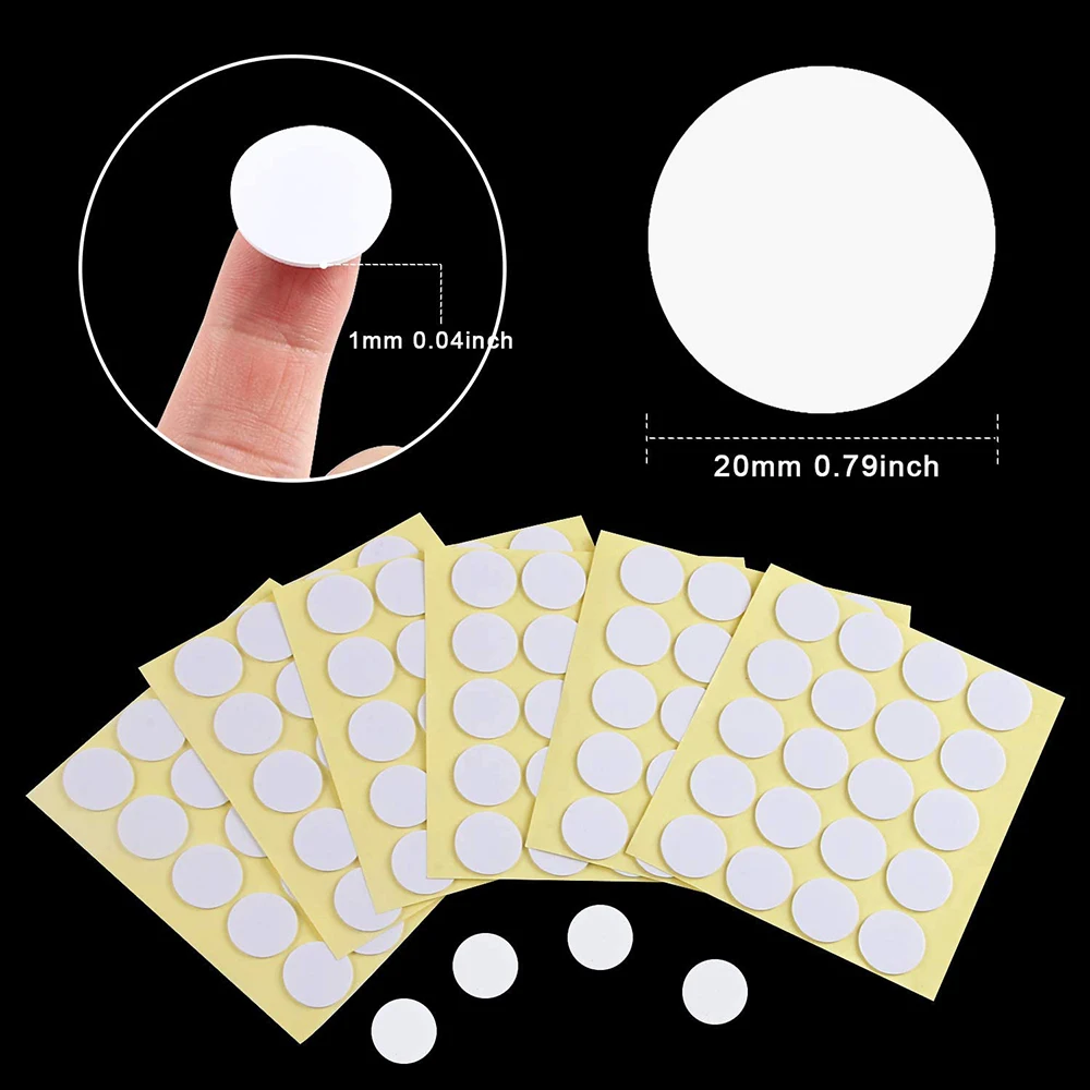 400ピース/ロットキャンドル芯ステッカー耐熱両面ステッカー - Adhesive Dot Wick のレビューと価格