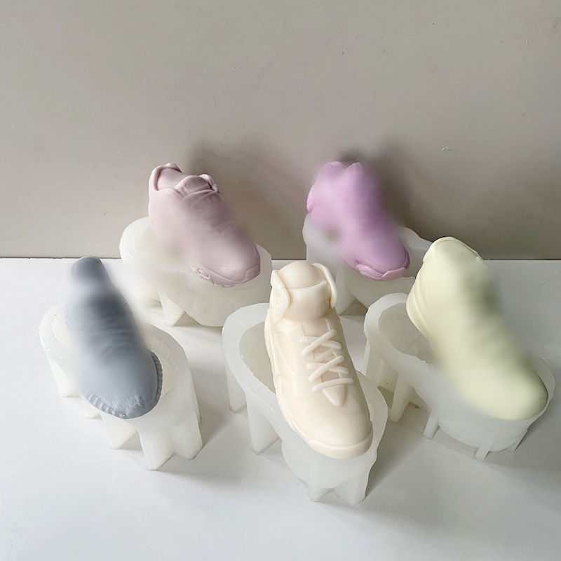 キャンドル用スニーカーシリコンモールドバスケットボールシュー - Candle Making Vessels のレビューと価格