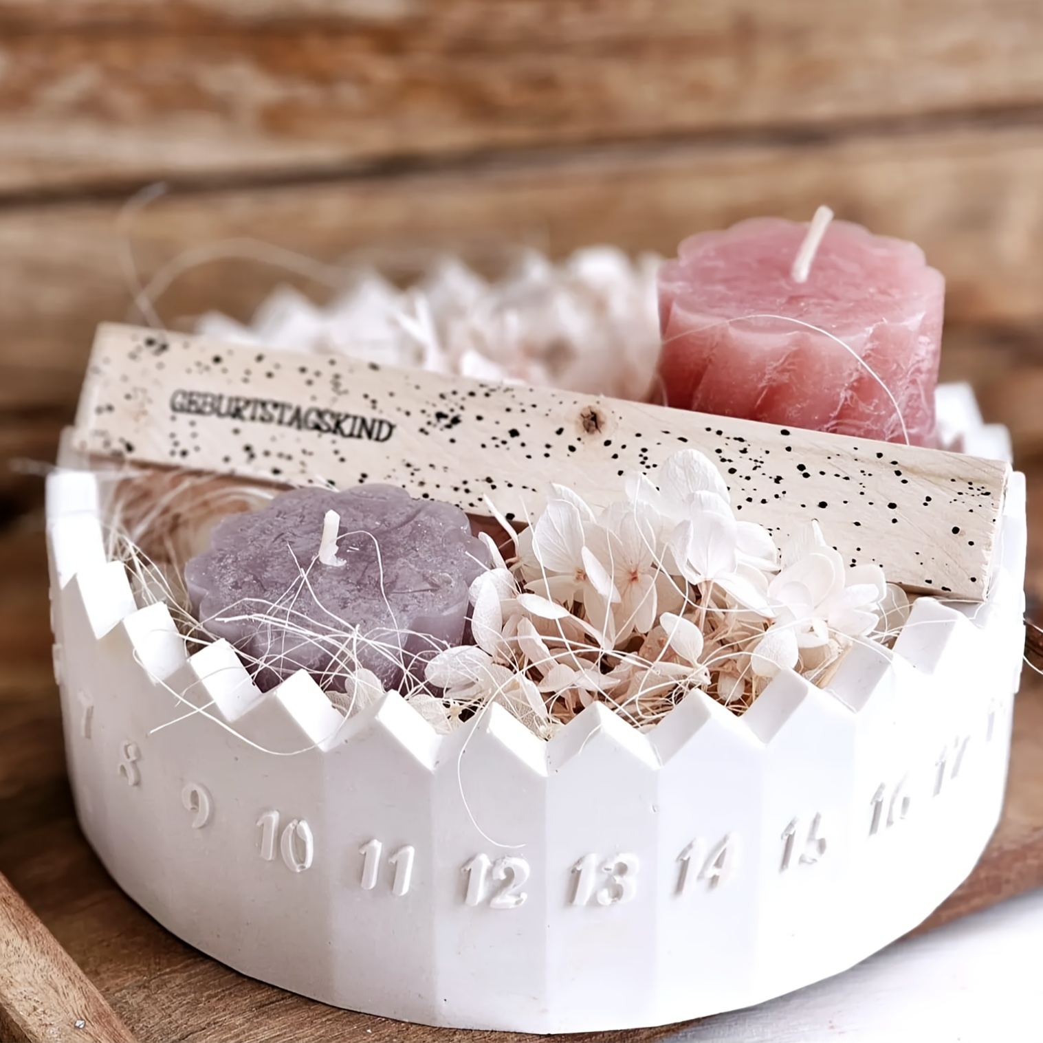 1セット アドベントカレンダー シリコンモールド - カウン - Candle Making Set のレビューと価格