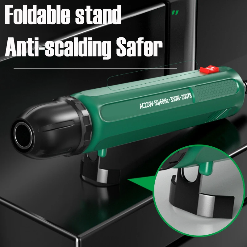 350W 2段階風量調整 ホットエアガン ミニブロワー DI - Heat Gun Embossing のレビューと価格