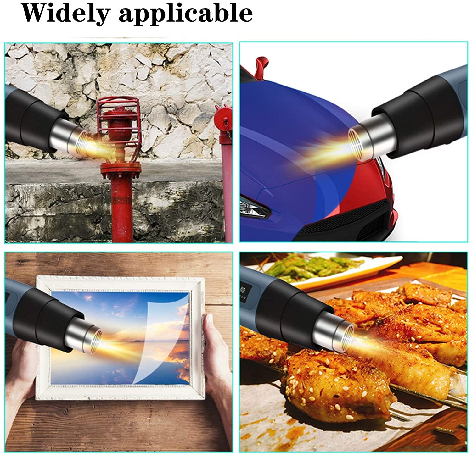 新型　ヒートガン 建築用熱風乾燥機 220V ヒートガン は - Heat Gun Embossing のレビューと価格