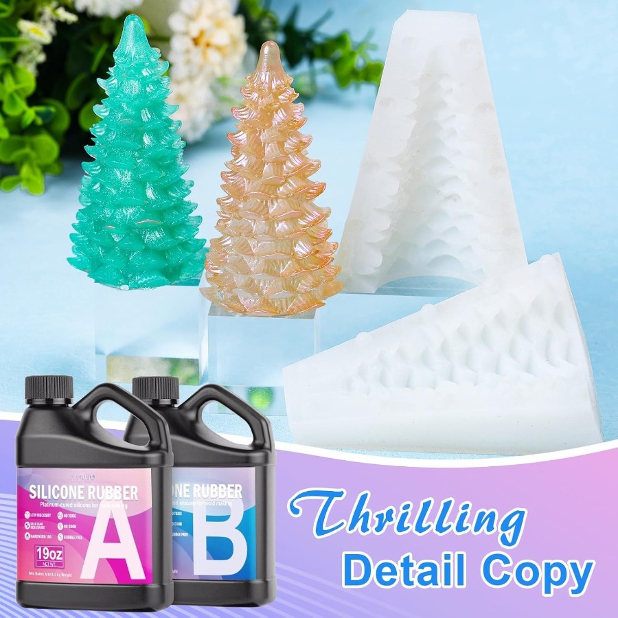 シリコンモールド作成キット、38.8オンス 15A弾性液体シ - Candle Making Set のレビューと価格