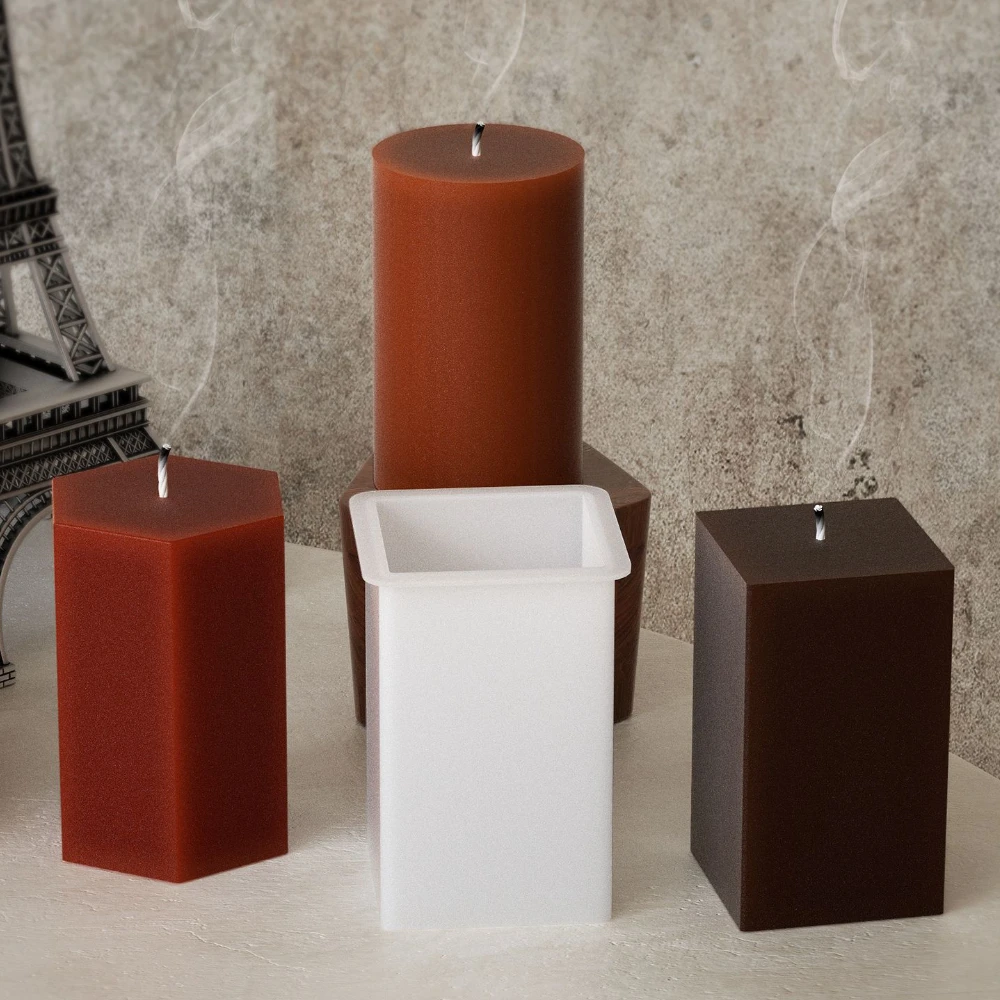 シンプルなアーティスト幾何学形状樹脂作成セットレリーフクラッ - Candle Making Kit Diy のレビューと価格